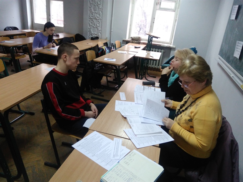 На кафедрі іноземних мов професійного спрямування визначили переможців І туру Всеукраїнської студентської олімпіади з іноземних мов