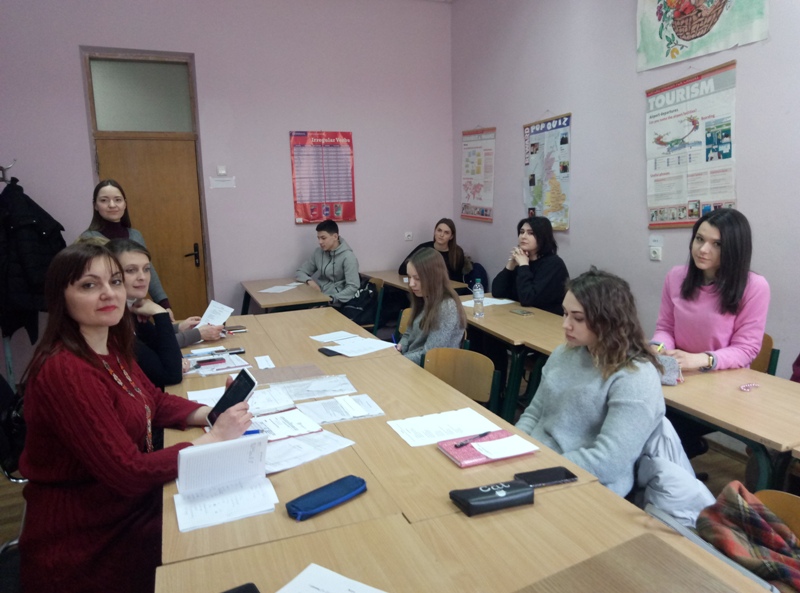 На кафедрі іноземних мов професійного спрямування відбувся І етап Всеукраїнської олімпіади з іноземних мов