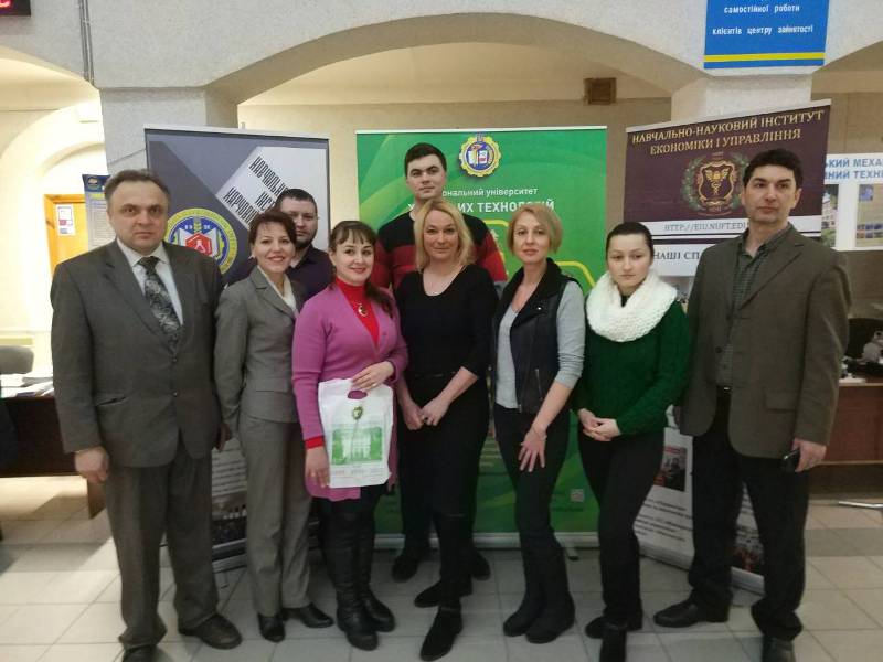 Потужна профорієнтаційна команда НУХТ презентувала університет школярам Білої Церкви і Борисполя