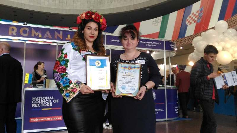 Івано-Франківський коледж ресторанного сервісу і туризму НУХТ нагороджений золотою медаллю за міжнародне співробітництво