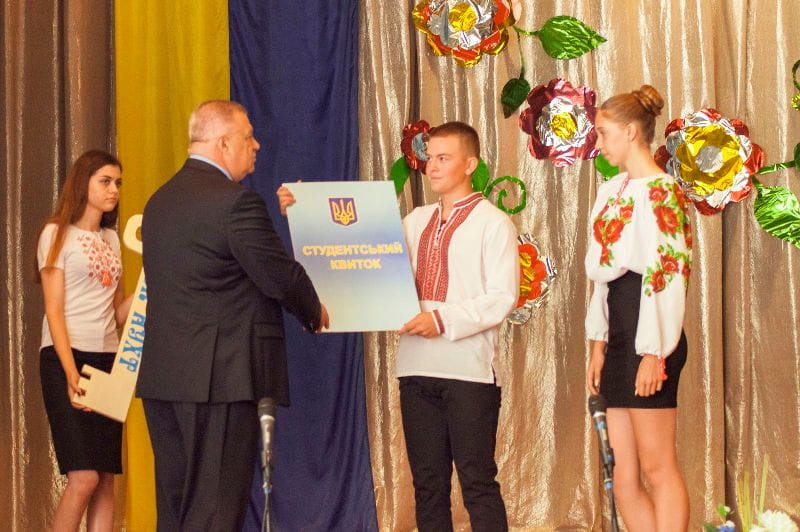 Вінницький коледж НУХТ зустрів своє нове покоління студентів святково-урочистим заходом