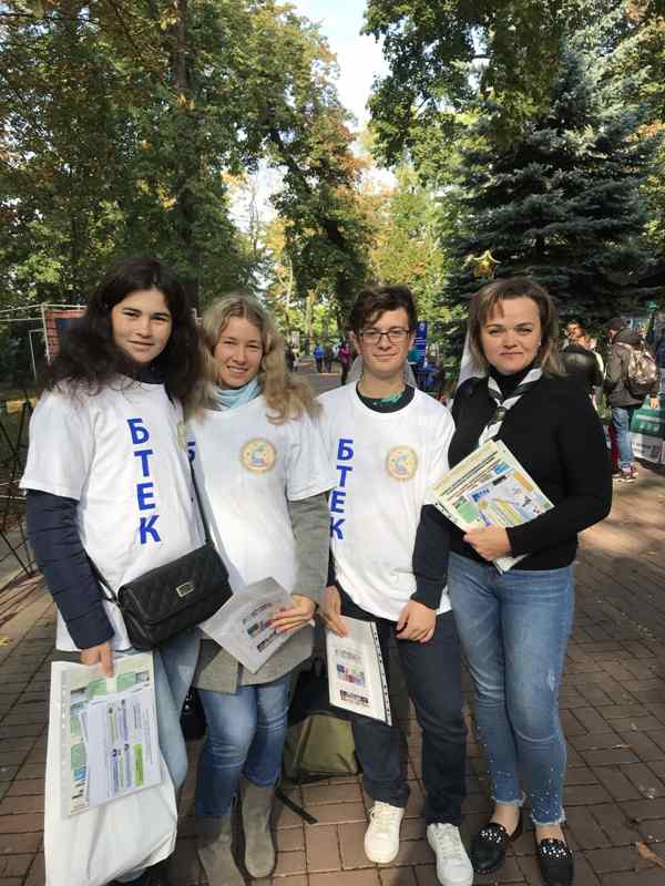 Факультет біотехнології та екологічного контролю на фестивалі «Юнь Києва запрошує»