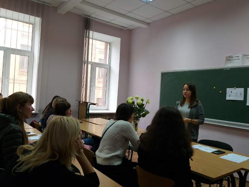 Специфіку викладання в освітніх закладах Фінляндії обговорили на кафедрі іноземних мов професійного спрямування