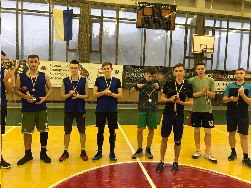 Визначені переможці Спартакіади НУХТ з баскетболу 3х3 серед юнаків