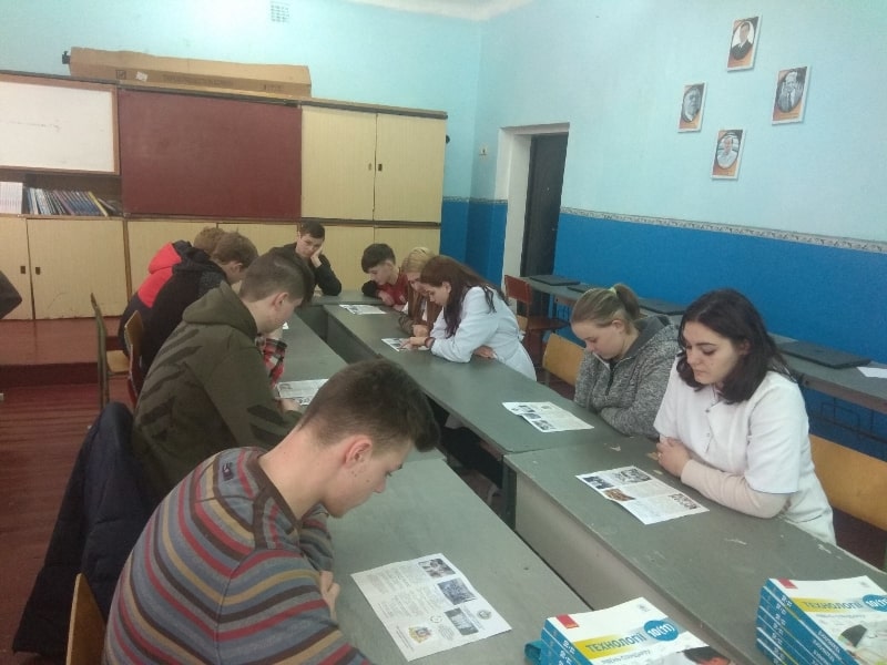 Фахова консультація нашого викладача для учнів професійно-технічного навчального закладу на Полтавщині