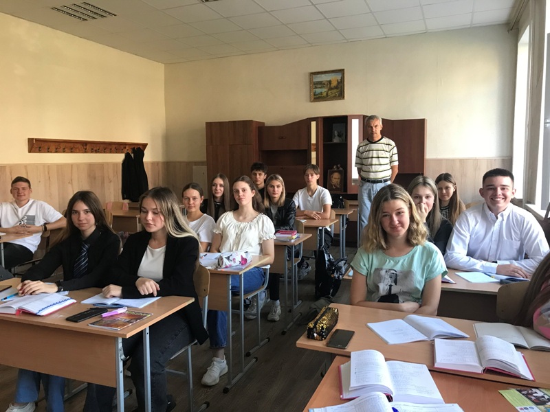 Профорієнтаційна поїздка завідувачки підготовчого відділення навчальними закладами Бориспільського та Баришівського районів
