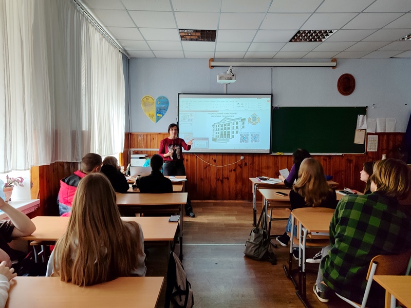 Кафедра іноземних мов професійного спрямування розширює профорієнтацію на Київщині