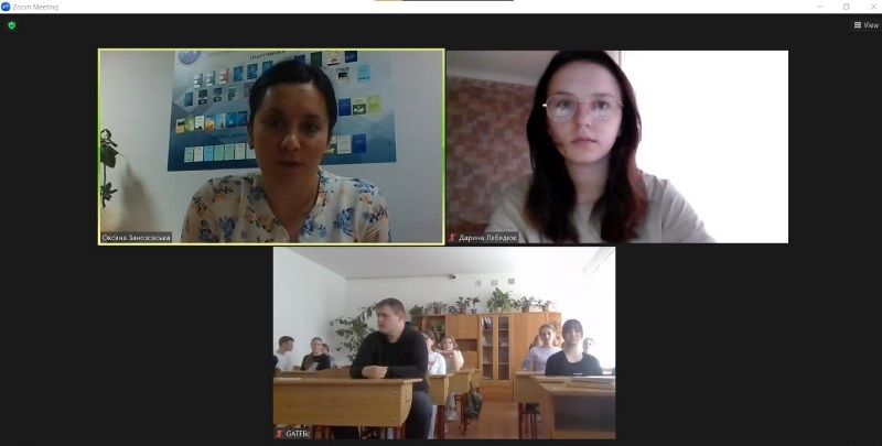 Кафедра міжнародної економіки провела цікаві зустрічі з учнівською молоддю