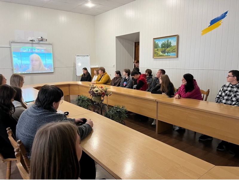 Виховна година для здобувачів Волинського фахового коледжу від гостьових лекторок харчового інституту НУХТ