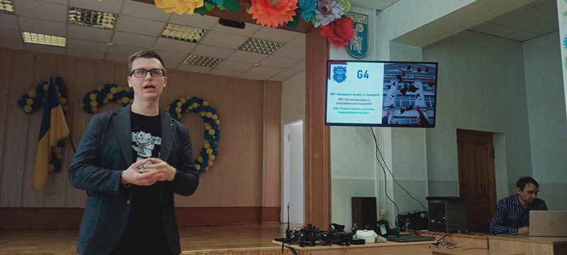 Команда кафедри теплоенергетики та холодильної техніки на STEM-дні Ліцею інформаційних технологій