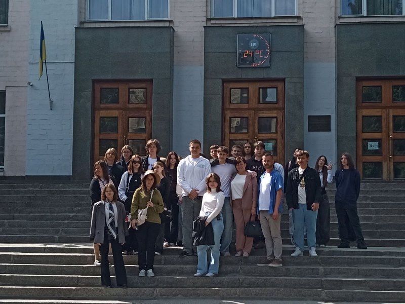 Навчальний день у НУХТ для учнів ліцею №21 Голосіївського району столиці