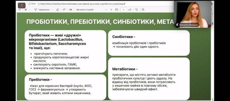 Викладачки факультету ГРТБ імені проф. В.Ф. Доценка – учасниці Всеукраїнського саміту з нутриціології-2025