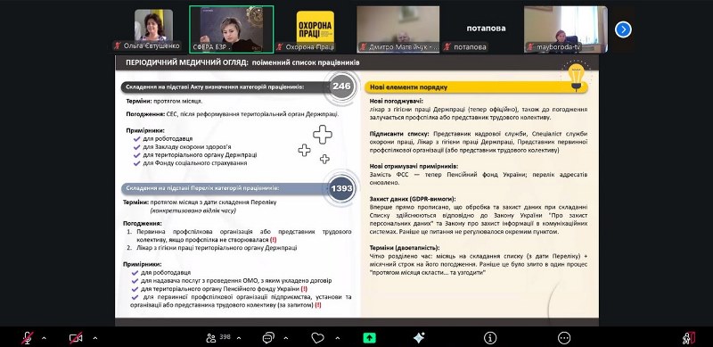 Фахівці університету ознайомилися з новаціями нового нормативного акту
