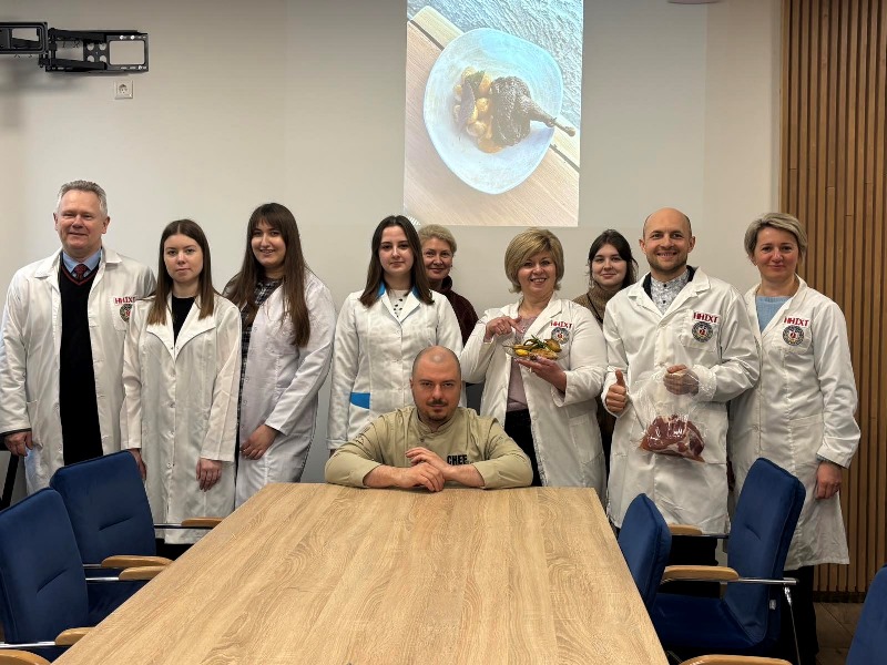 Gastro Master Class HoReCa на кафедрі технології м’яса і м’ясних продуктів