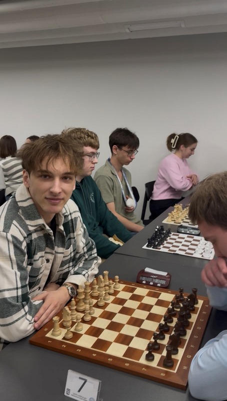 Збірна НУХТ взяла участь у чемпіонаті Києва з шахів серед студентів