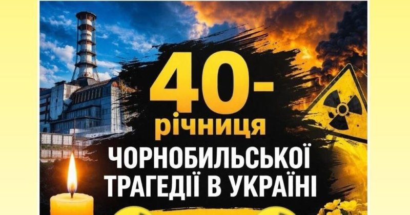 До роковин Чорнобильської трагедії