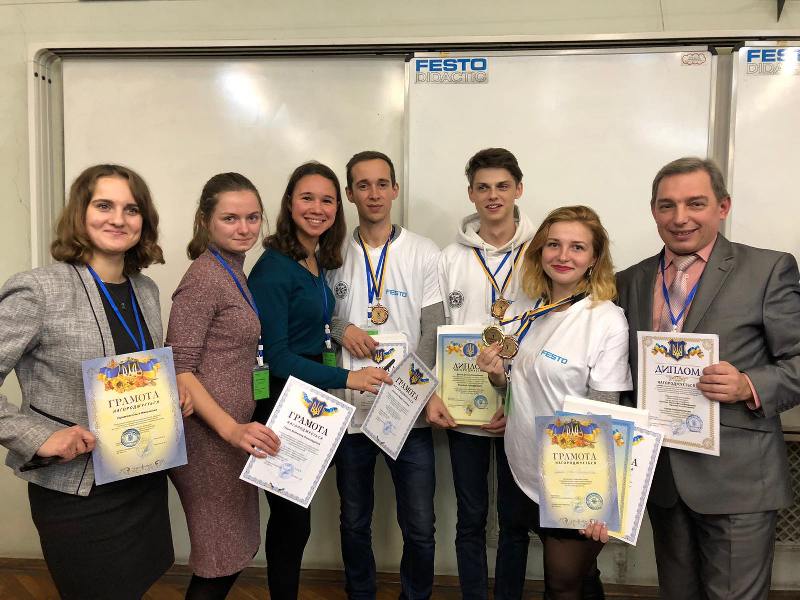 Переможці XІ Всеукраїнської студентської олімпіади «Мехатроніка в машинобудуванні» – студенти НУХТ!
