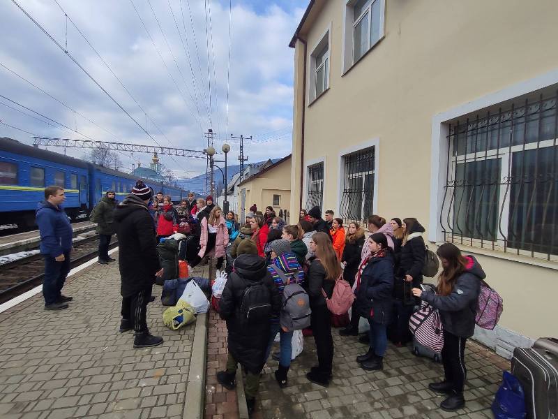 Зимова практика першокурсників спеціальності «Туризм» проходить у Карпатах