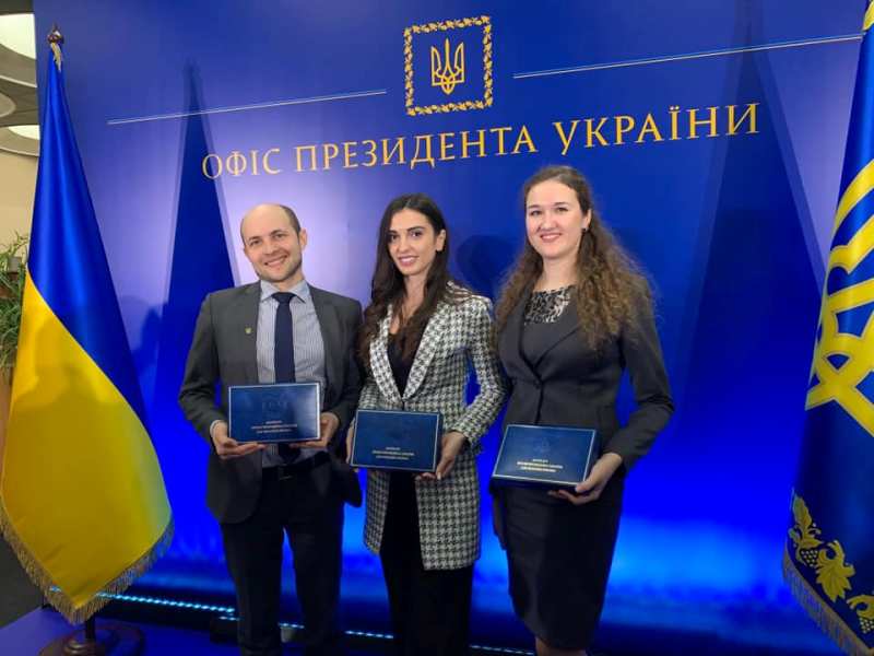 Молоді науковці НУХТ – лауреати премії Президента України для молодих вчених 2019 року
