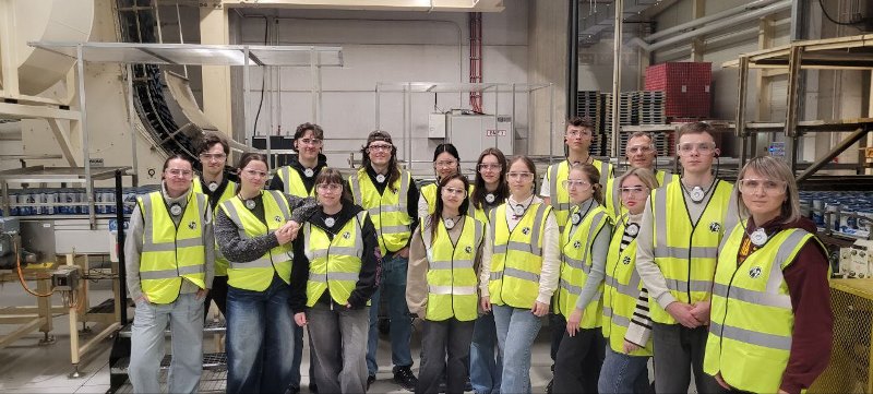 Another group of students of the educational program 