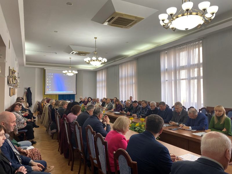 Відбулося планове засідання вченої ради університету
