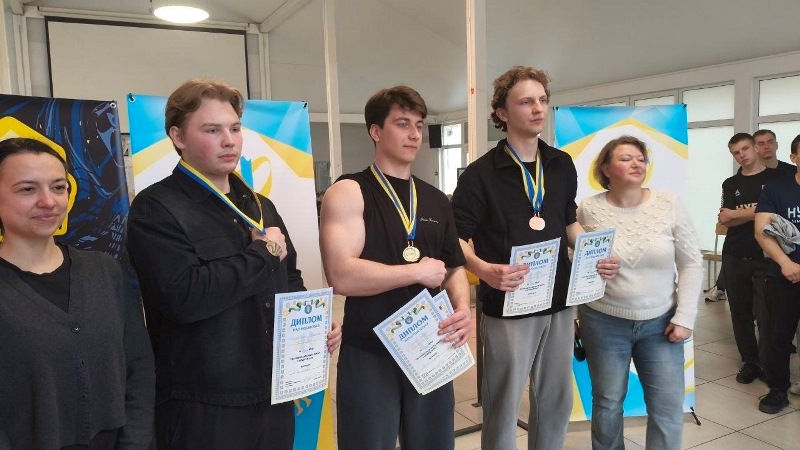 Наші здобувачі освіти гідно представили університет на ХХІ Універсіаді Києва з армрестлінгу