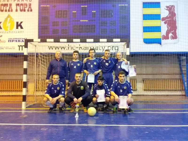Тріумфальна перемога футзалістів Свалявського технічного коледжу НУХТ у Обласній універсіаді