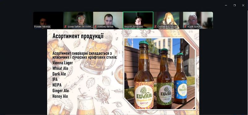 Підсумки професійної практики здобувачів підвели на кафедрі біотехнології продуктів бродіння і виноробства